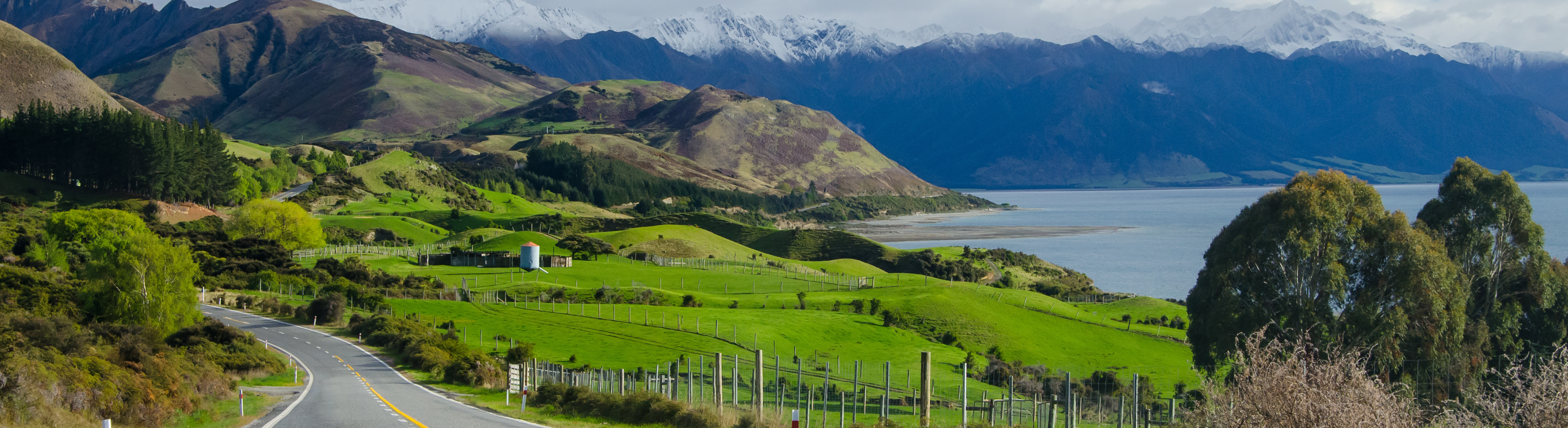 Wanaka town, New Zealand